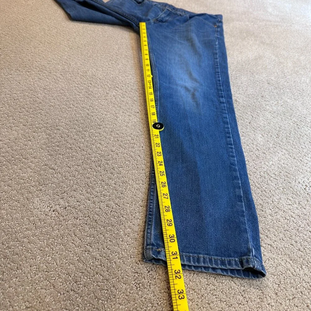 Levi's 511 Jeans Slim Fit Throttle Blue Stretch Low Rise Size 32x31 #04511-1163
